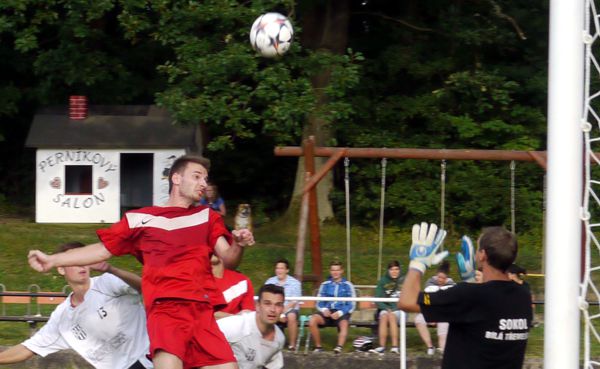 PU TJ Sokol Bílá Třemešná - FK Jaroměř A 23.7.2014, foto: Václav Mlejnek
